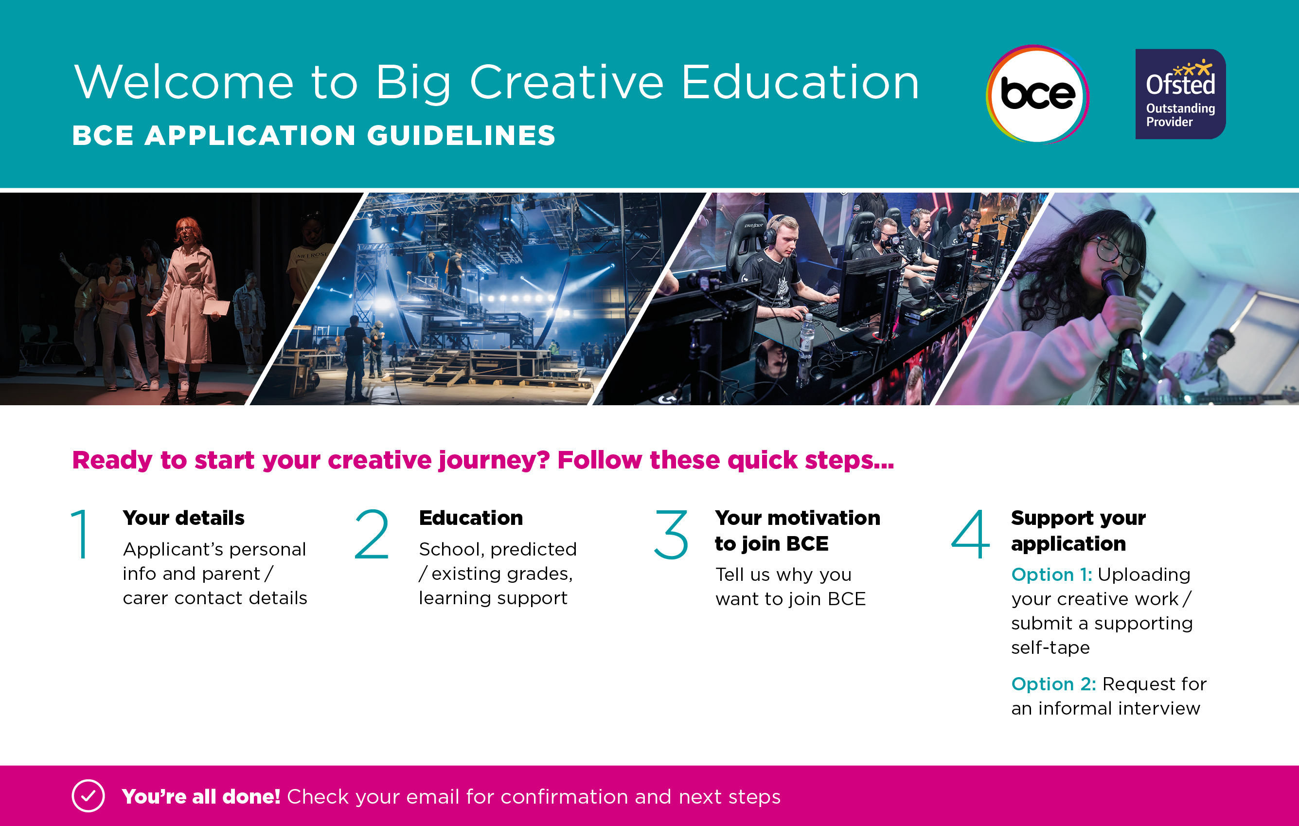 BCE Course Application Form